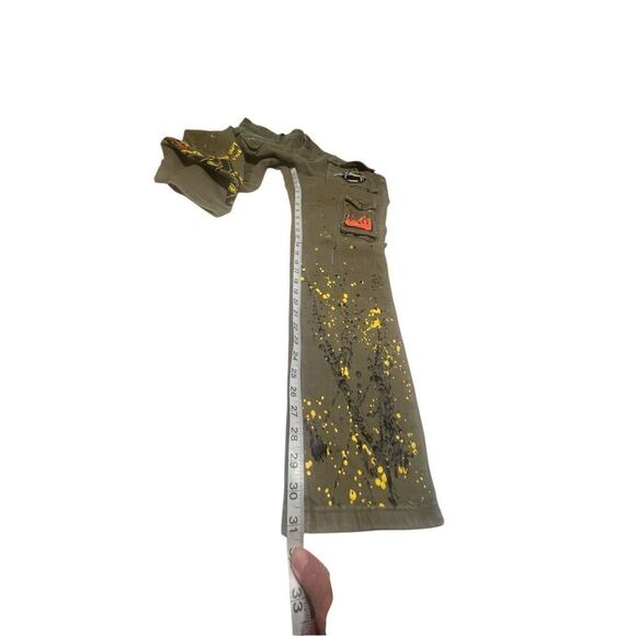 Thrt Men’s Snap Pockets distressed  Jeans Sz 40/31 - Picture 6 of 7